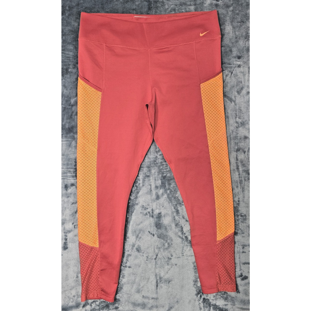 Nike Therma Fit Pants Womens xxl Training Joggers Phone Pocket B0083